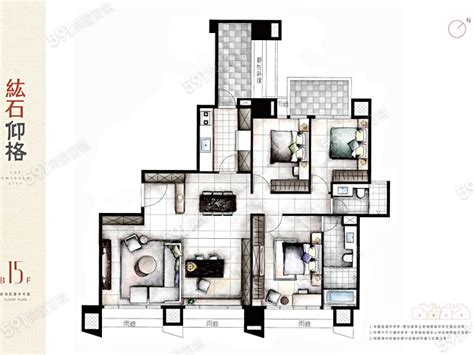 紘石仰格|【天母仰格】開價105~120萬/坪，格局規劃3房